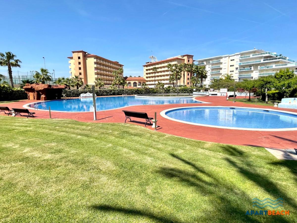 Apartbeach Los Juncos Residencial Piscinas Y Petanca La Pineda Exterior foto