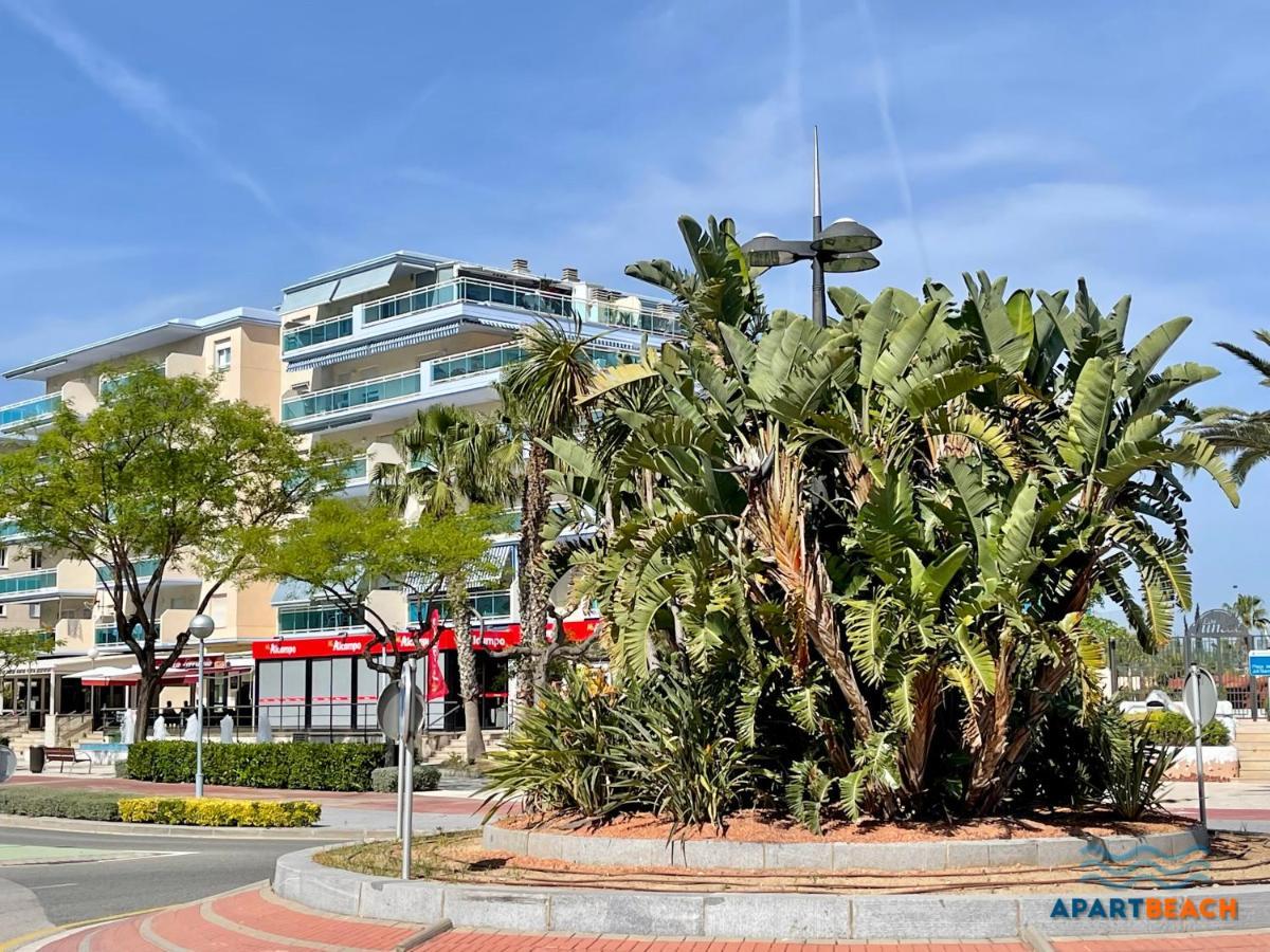 Apartbeach Los Juncos Residencial Piscinas Y Petanca La Pineda Exterior foto